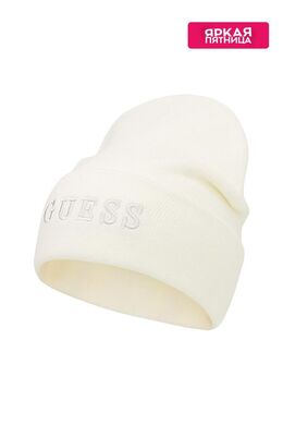 Guess: Белая шапка 
