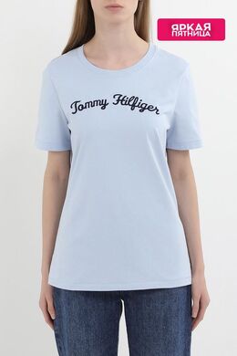 Tommy Hilfiger: Хлопковая футболка 
