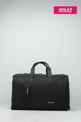Tommy Hilfiger: Чёрная сумка  TH