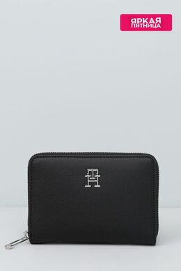 Tommy Hilfiger: Чёрный кошелёк  Essential