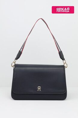 Tommy Hilfiger: Синяя сумка  TH