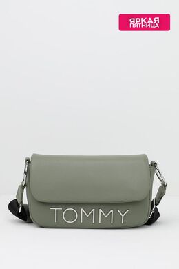 Tommy Hilfiger: Зелёная сумка 