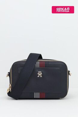 Tommy Hilfiger: Синяя сумка  TH