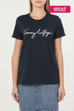 Tommy Hilfiger: Хлопковая футболка 