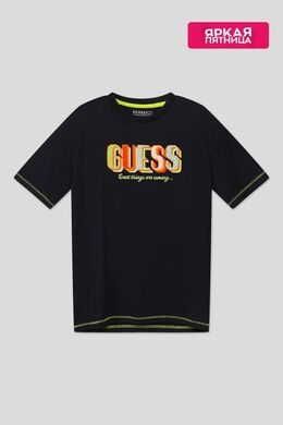 Guess: Хлопковая футболка 