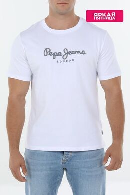 PEPE JEANS: Хлопковая футболка 