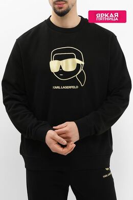 Karl Lagerfeld: Хлопковый свитшот 