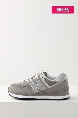 NEW BALANCE: Серые кроссовки  574