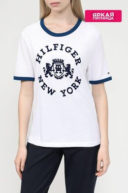 Tommy Hilfiger: Хлопковая футболка 