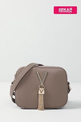 Valentino: Серая сумка 