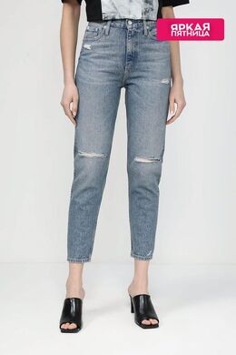 Calvin Klein Jeans: Рваные джинсы 