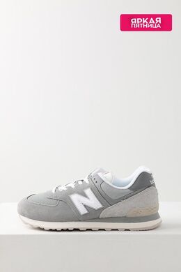 NEW BALANCE: Серые кроссовки  574