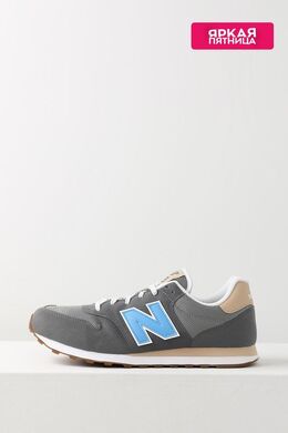 NEW BALANCE: Серые кроссовки  500