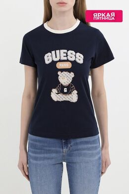 Guess: Хлопковая футболка 