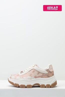 Guess: Розовые кроссовки 