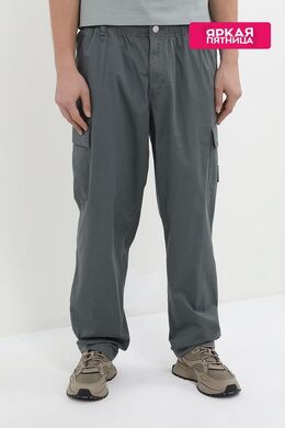 Calvin Klein Jeans: Серые брюки 