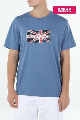 PEPE JEANS: Хлопковая футболка 