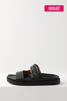 Tommy Hilfiger: Чёрные сандалии 