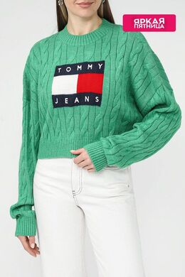 Tommy Jeans: Короткий свитер 