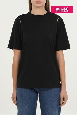 Calvin Klein: Хлопковая футболка 