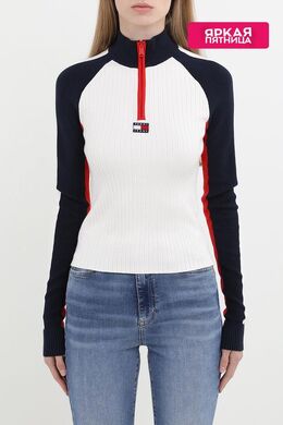 Tommy Jeans: Свитер с воротником 
