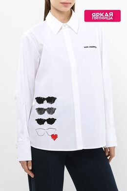 Karl Lagerfeld: Хлопковая рубашка 