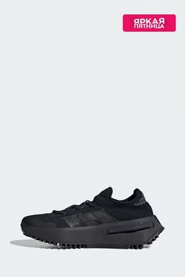 Adidas: Чёрные кроссовки 