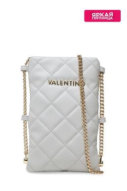 Valentino: Белая сумка 