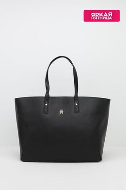 Tommy Hilfiger: Чёрная сумка  TH
