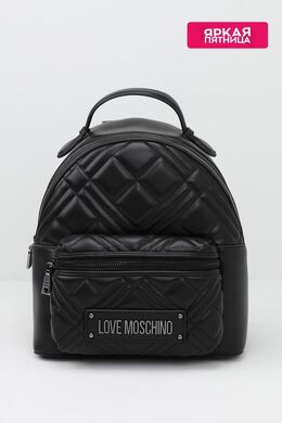 Love Moschino: Чёрный рюкзак 