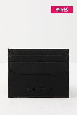 EMPORIO ARMANI: Чёрный картхолдер 