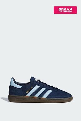 Adidas: Синие кроссовки  Spezial