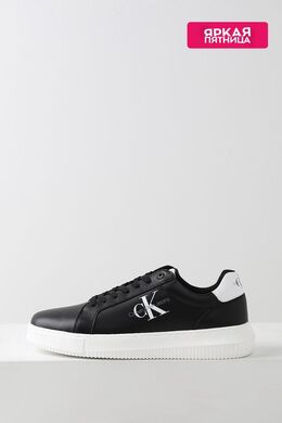 Calvin Klein: Чёрные кеды 