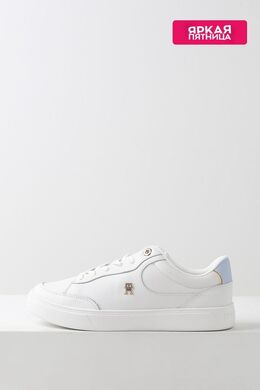 Tommy Hilfiger: Белые кеды 