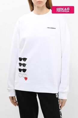 Karl Lagerfeld: Хлопковый свитшот 
