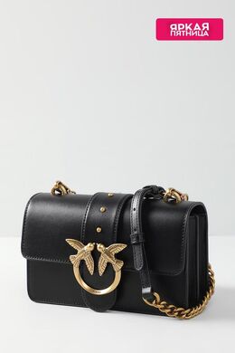 Pinko: Чёрная сумка  Love Mini
