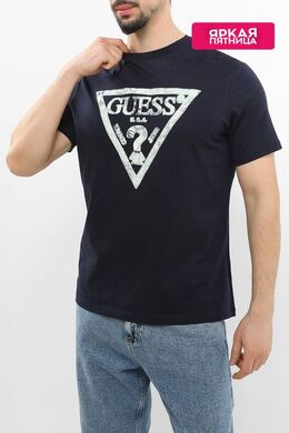 Guess: Хлопковая футболка 
