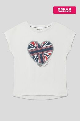 PEPE JEANS: Хлопковая футболка 