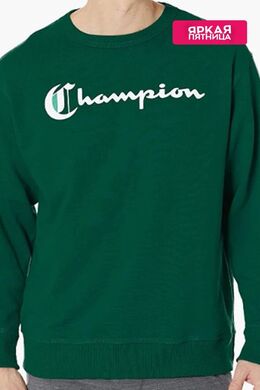 Champion: Зелёный свитшот 