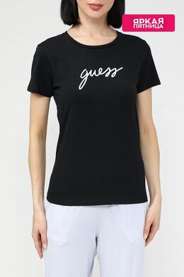 Guess: Хлопковая футболка 