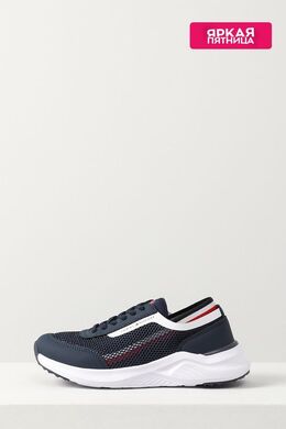 Tommy Hilfiger: Синие кроссовки 