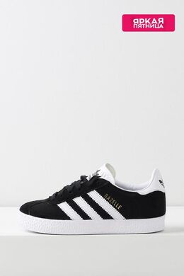 Adidas: Чёрные кроссовки 