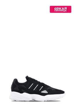 Adidas: Чёрные кроссовки  Falcon