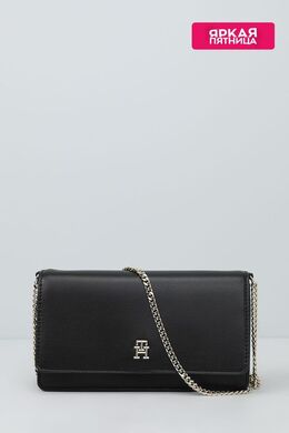 Tommy Hilfiger: Чёрная сумка  TH