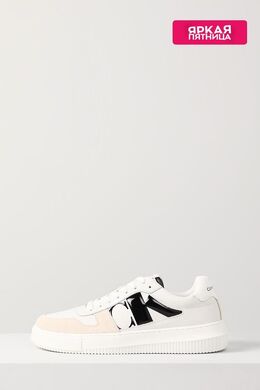 Calvin Klein: Белые кеды 