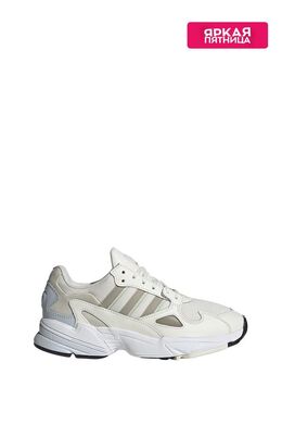 Adidas: Белые кроссовки  Falcon