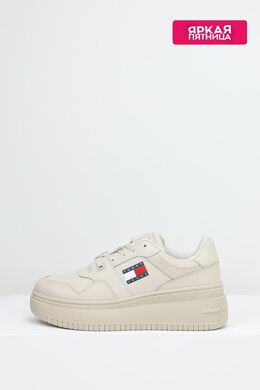 Tommy Hilfiger: Бежевые кеды 