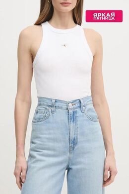 Calvin Klein Jeans: Хлопковый топ 