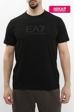 Ea7: Хлопковая футболка 