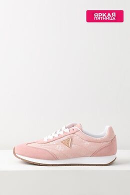 Guess: Розовые кроссовки 